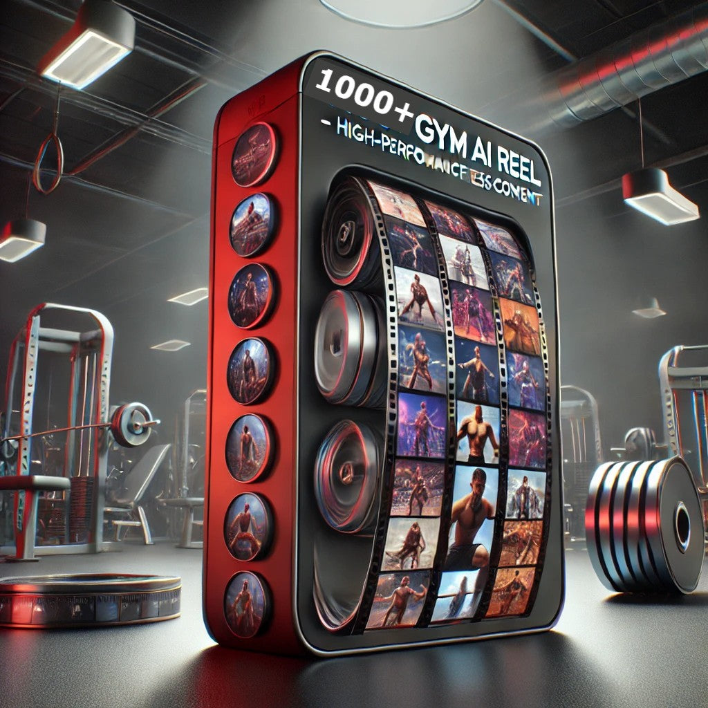 1000+ Gym AI Reels – High-Performance Fitness Content Pack