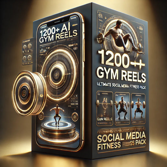 1200+ AI Gym Reels – Ultimate Social Media Fitness Pack