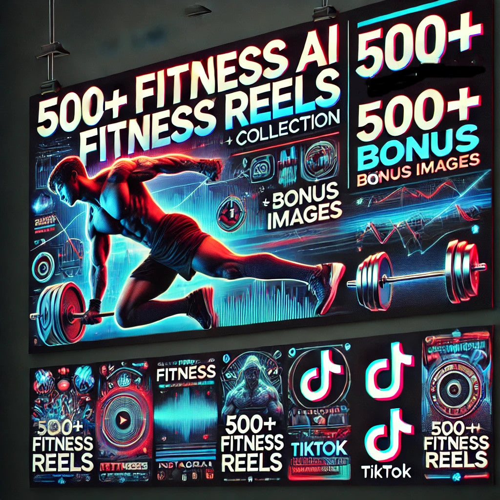 🏋️‍♂️ 500+ Fitness AI Reels + 500+ Bonus Images – Ultimate Social Media Pack! 🔥