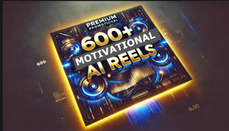 600+ High-Quality Motivational AI Reels – Instant Download 🚀